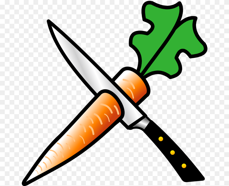 Picture Bowie Knife, Carrot, Food, Plant, Produce Png