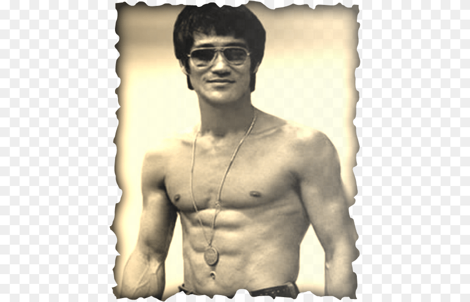 Picture Bruce Lee Images, Accessories, Person, Body Part, Back Free Png Download