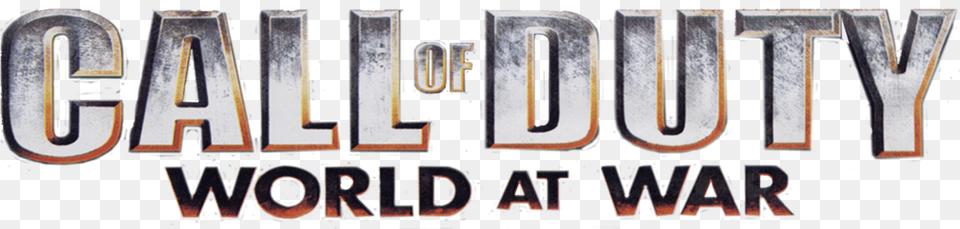 Picture Call Of Duty World At War Logo, License Plate, Transportation, Vehicle, Text Free Png