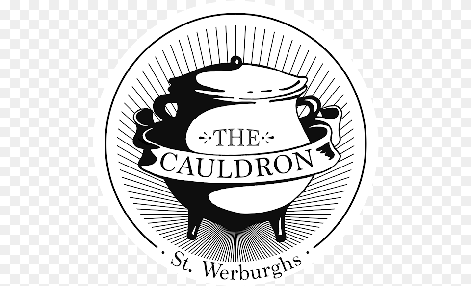 Picture Cauldron Restaurant, Jar, Logo, Pottery, Alcohol Png