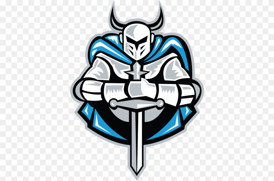 Picture Central Coast Black Knights, Knight, Person, Sword, Weapon Free Png