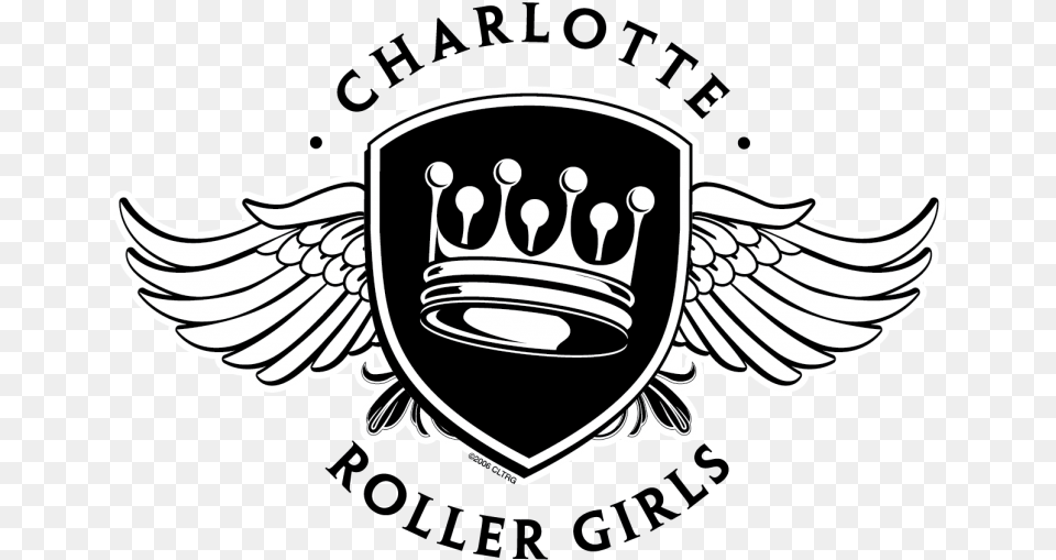 Picture Charlotte Roller Girls, Emblem, Symbol Free Png Download
