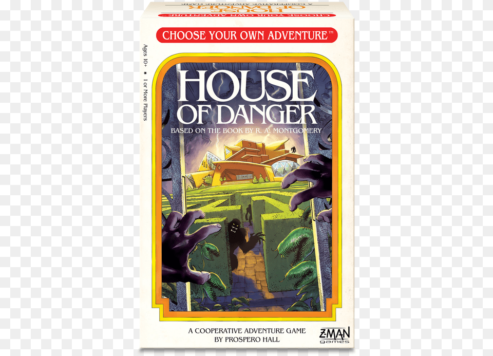 Picture Choose Your Own Adventure House Of Danger, Book, Publication, Person, Advertisement Free Png Download
