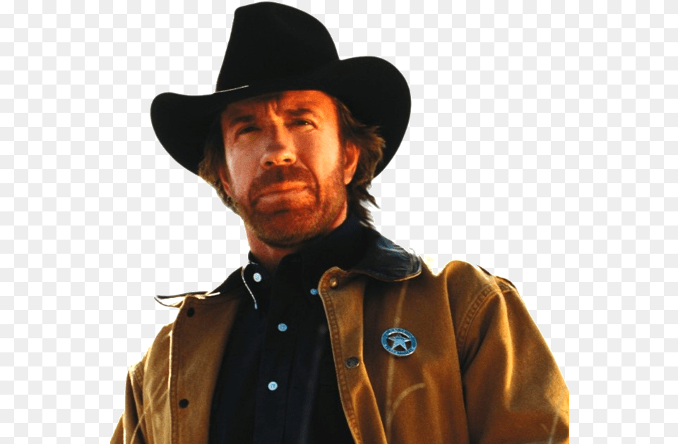 Picture Chuck Norris, Hat, Clothing, Coat, Man Free Transparent Png