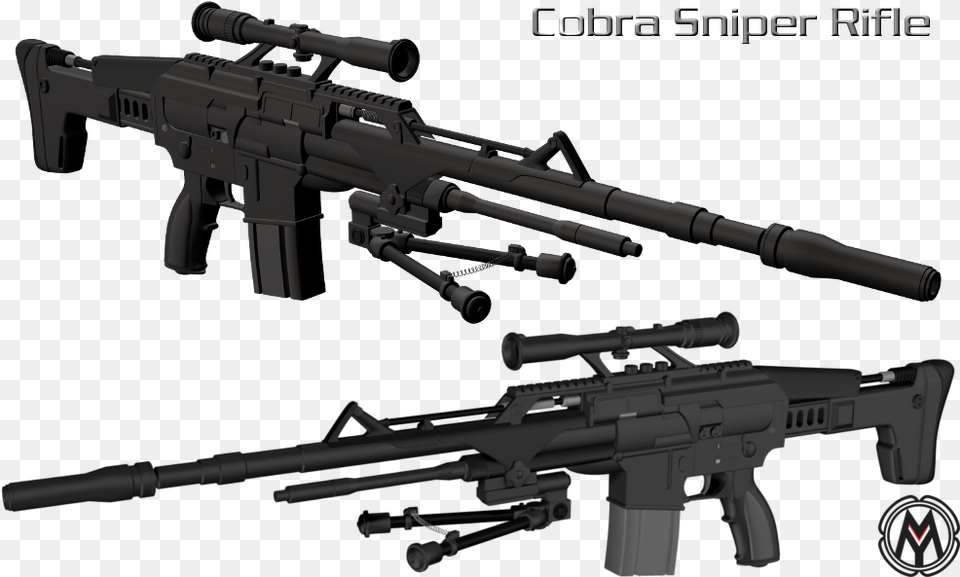 Picture Cobra Sniper Rifle, Firearm, Gun, Machine Gun, Weapon Png