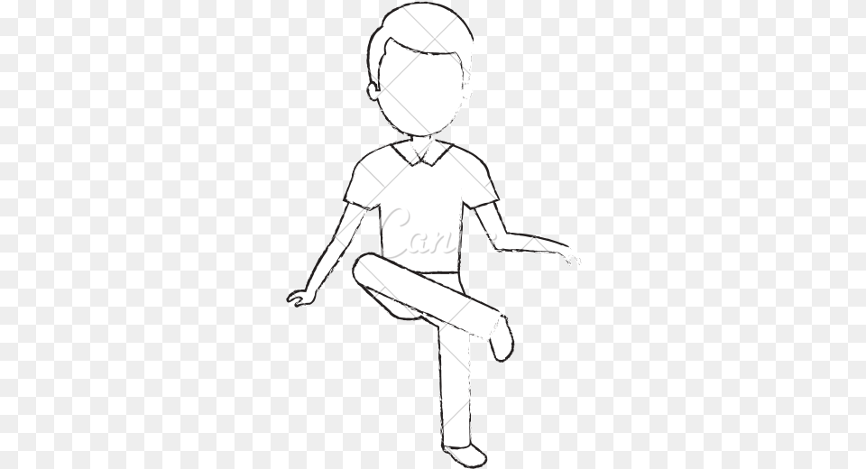 Picture Collection Of Legs Drawing, Baby, Person Free Png