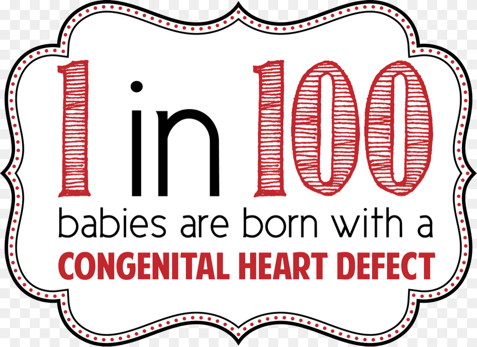 Picture Congenital Heart Defect Awareness Week 2019, Logo, Text, Sticker Free Png