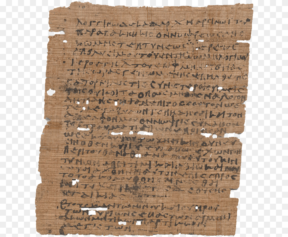 Picture Coptic Magical Papyri, Text Free Transparent Png