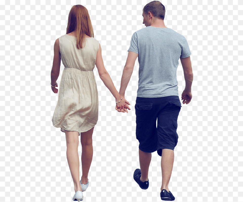 Picture Couple Holding Hands, Adult, Shorts, Person, Hand Free Png Download