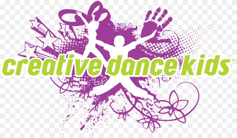 Picture Creative Dance Kids, Art, Graphics, Purple, Floral Design Png