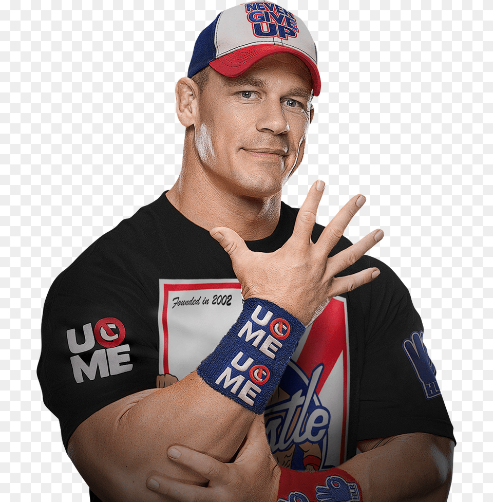 Picture Crown Jewel John Cena, Wrist, Person, Hat, Hand Png Image