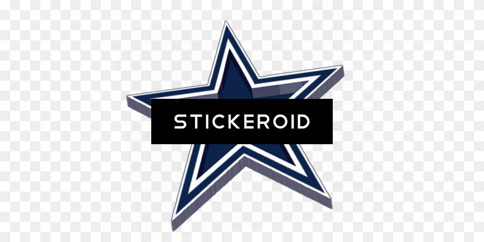 Picture Dallas Cowboys Star Logo, Symbol, Star Symbol, Cross Free Png Download