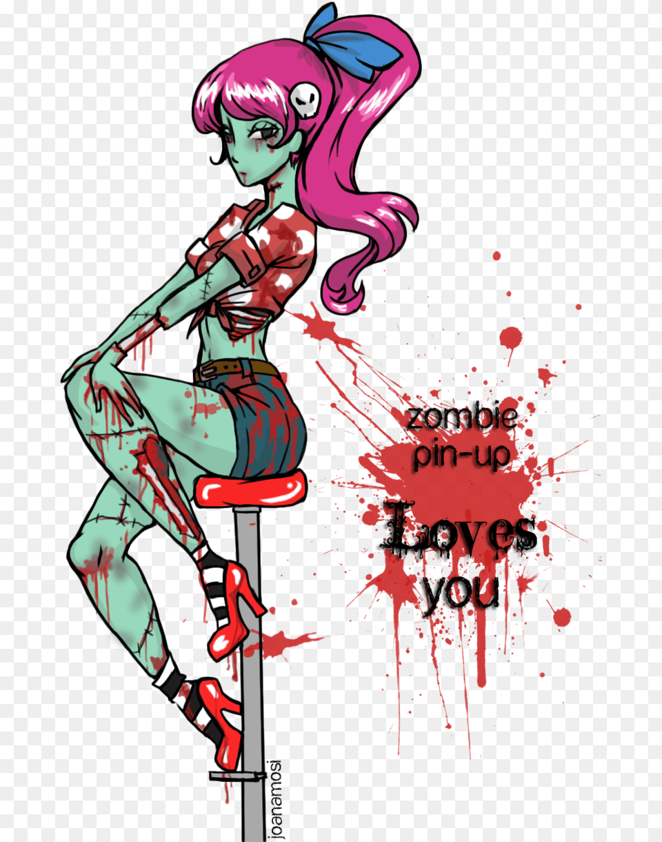 Picture Alice Drawing Zombie Easy Zombie Girl Drawing, Graphics, Art, Book, Publication Free Png Download