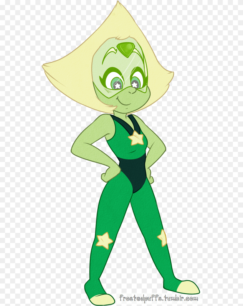 Picture Peridot Drawing Peridot Fan Character, Elf, Person, Clothing, Costume Free Png Download