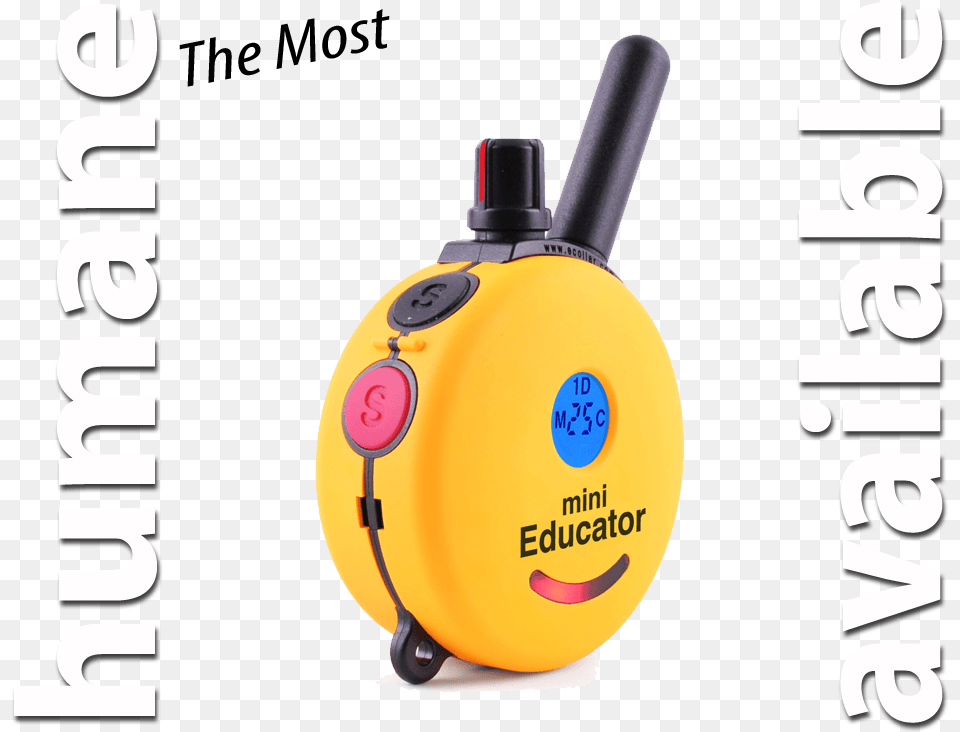 Picture Ecollar Mini Educator Replacement Remote, Bottle, Ammunition, Grenade, Weapon Free Png Download
