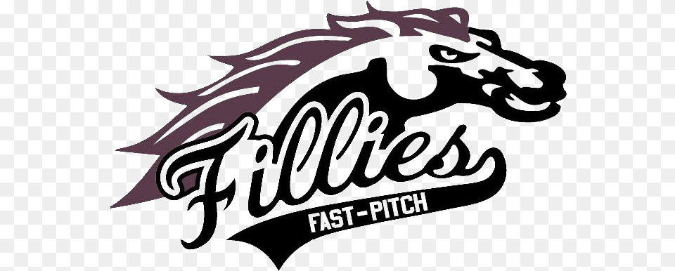 Picture Fillies Fastpitch Softball, Logo, Text Free Png Download