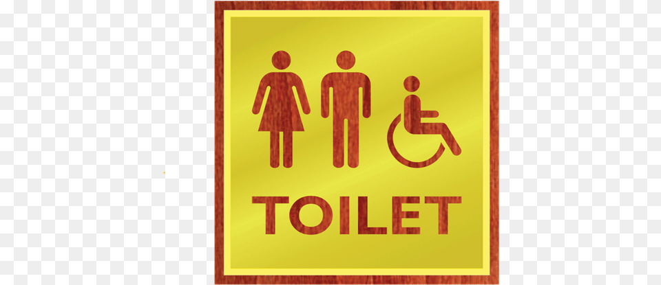 Picture For Category Restroom Signs Ladies Toilet Signs With Arrow, Sign, Symbol, Person, Advertisement Png