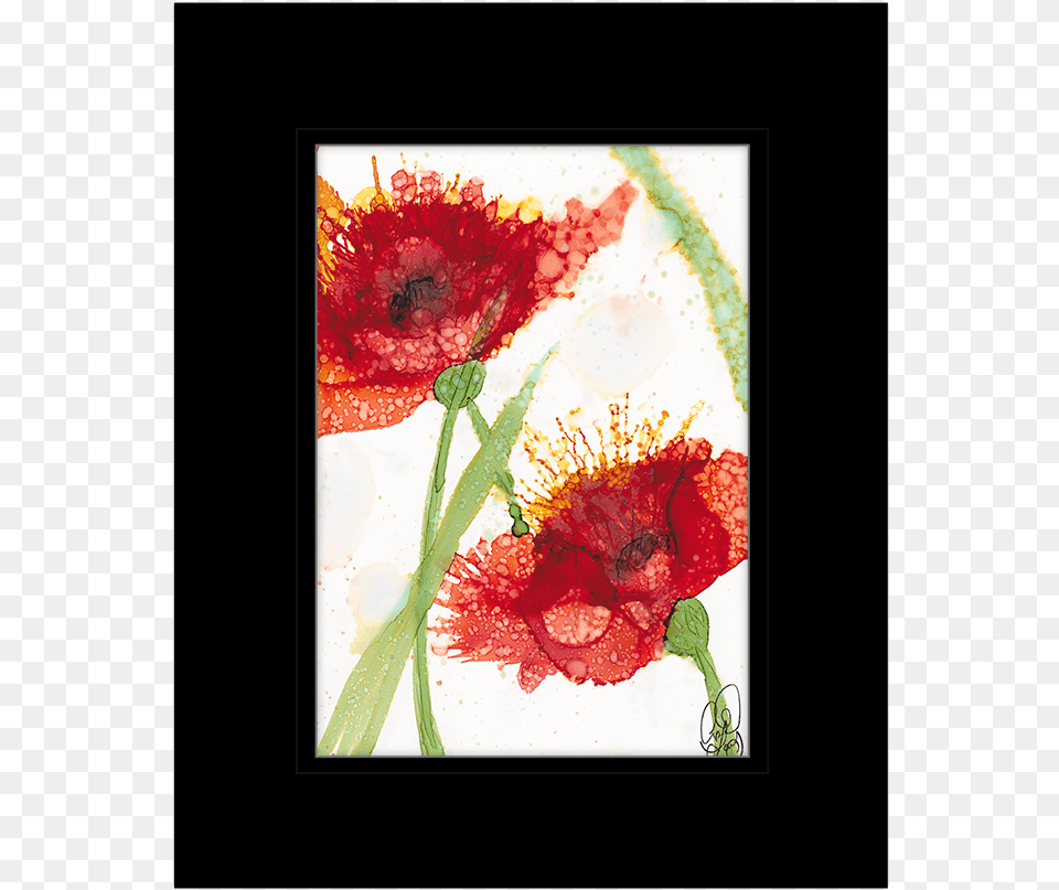 Picture Frame, Flower, Plant, Art, Floral Design Png Image