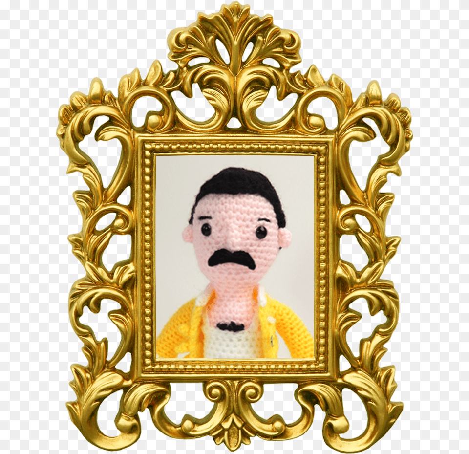 Picture Frame, Doll, Face, Head, Person Free Png Download