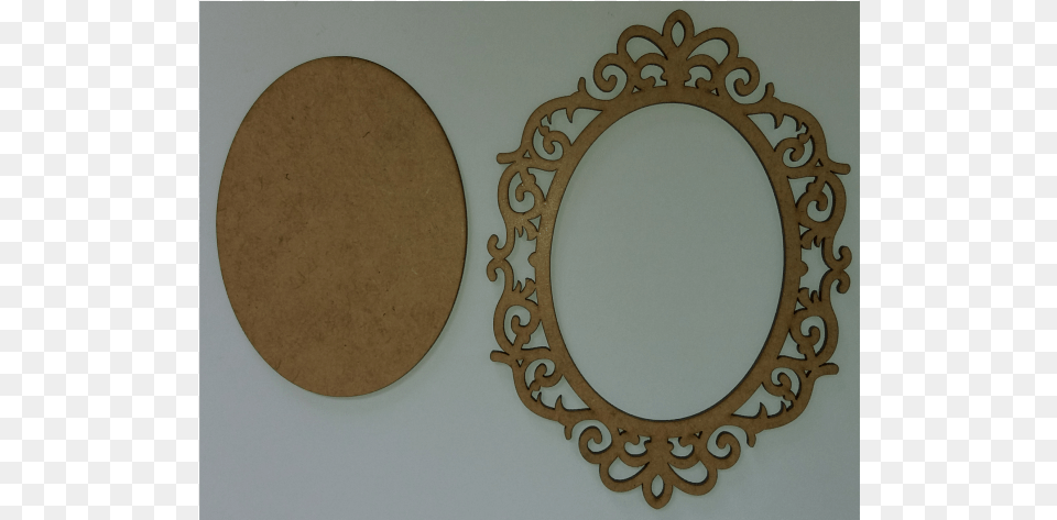 Picture Frame, Bronze, Oval Png