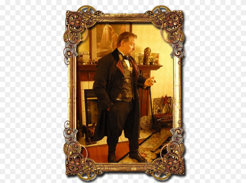 Picture Frame, Art, Painting, Clothing, Coat Png Image