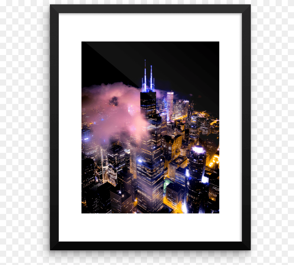 Picture Frame, Urban, City, Metropolis, Tower Png Image
