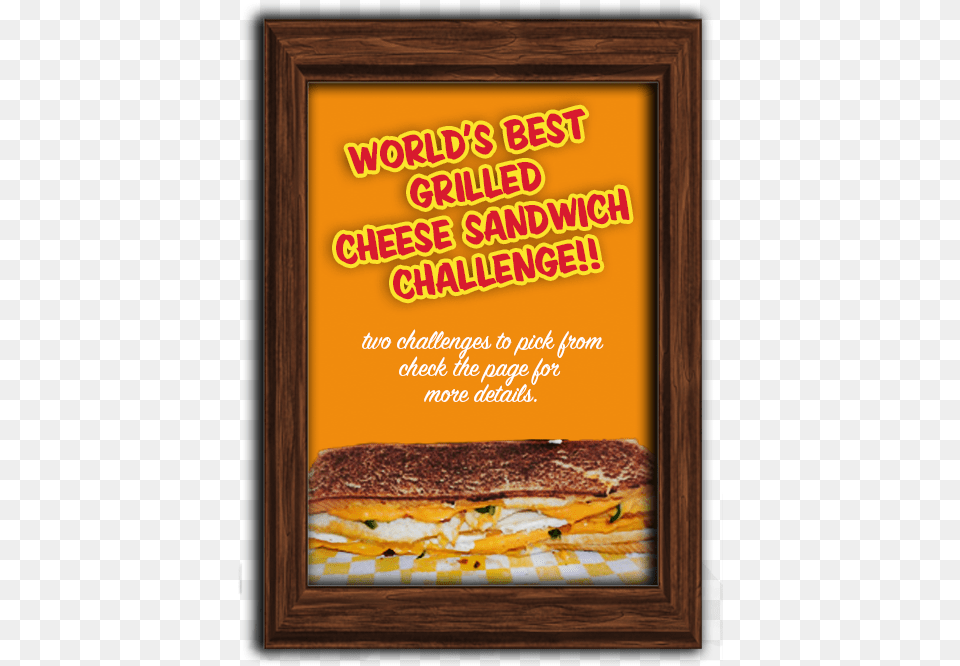 Picture Frame, Advertisement, Poster, Food, Sandwich Free Png Download