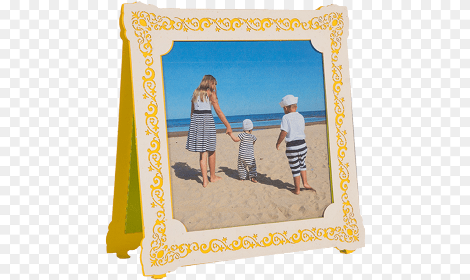 Picture Frame 3d Pop Up Card Picture Frame, Beach, Water, Nature, Outdoors Png