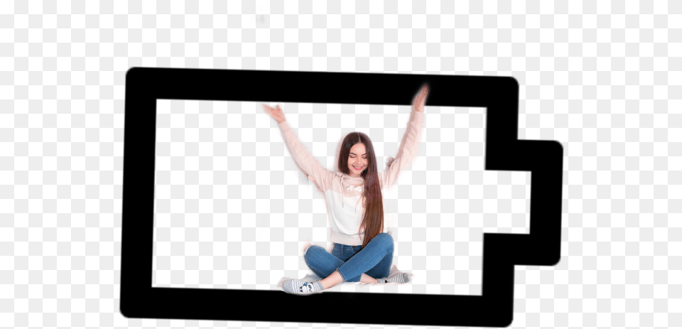 Picture Frame, Teen, Girl, Female, Person Png