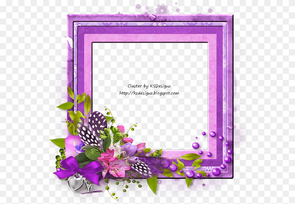 Picture Frame, Purple, Plant, Flower, Flower Arrangement Png Image