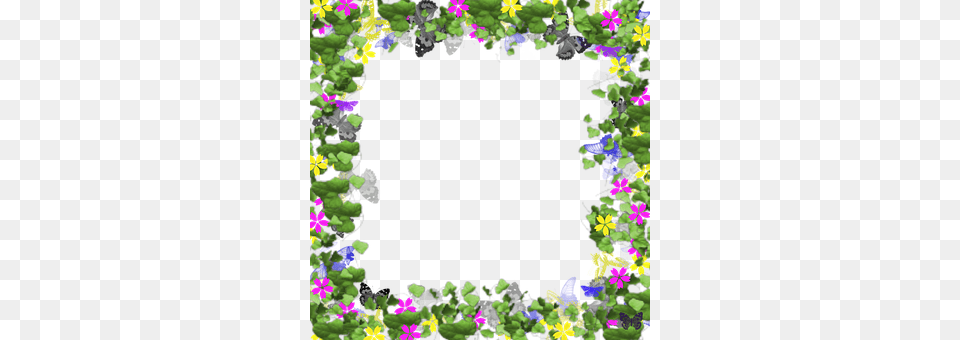 Picture Frame Art, Floral Design, Graphics, Purple Free Png