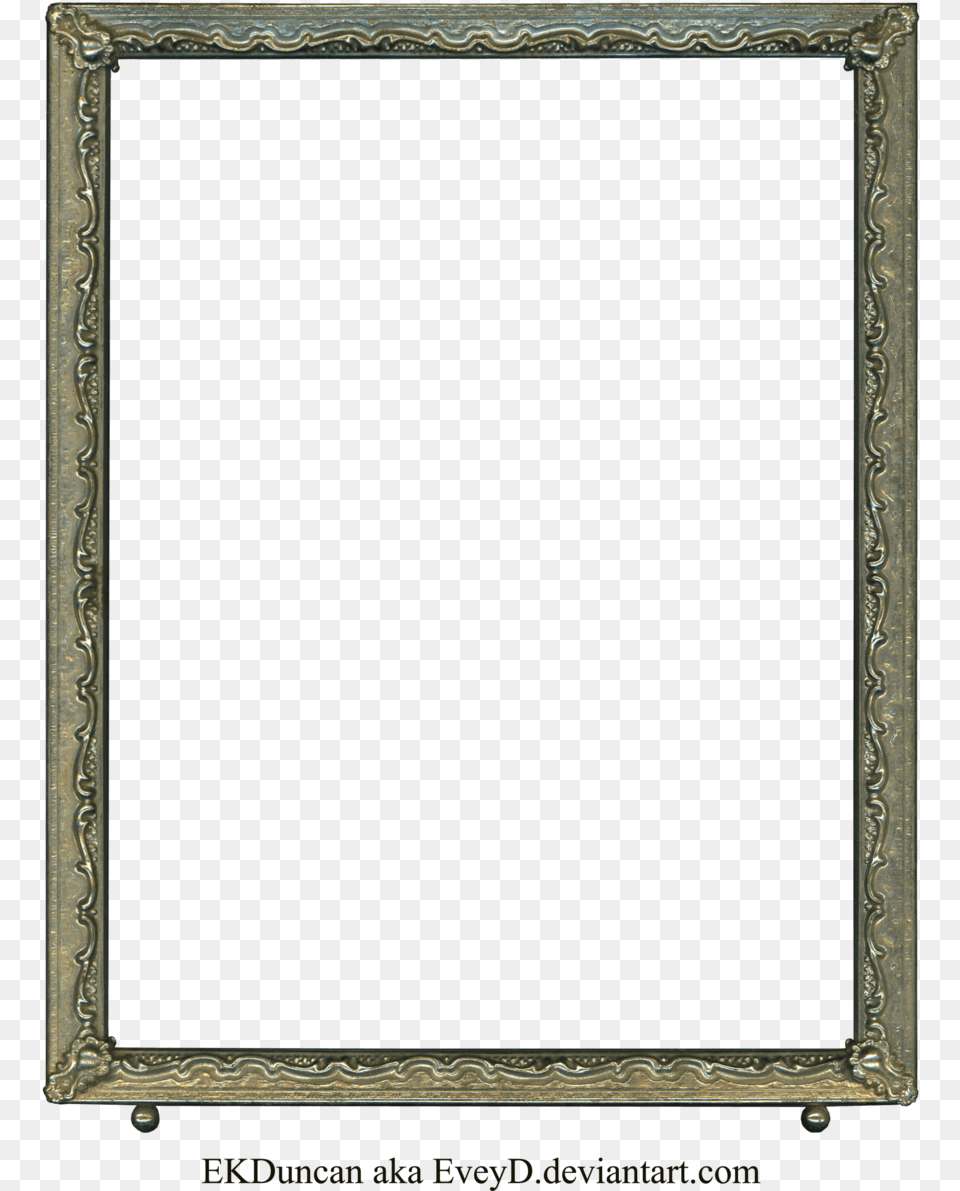 Picture Frame Clipart Picture Frames Silver Picture Frame, Blackboard Free Png Download