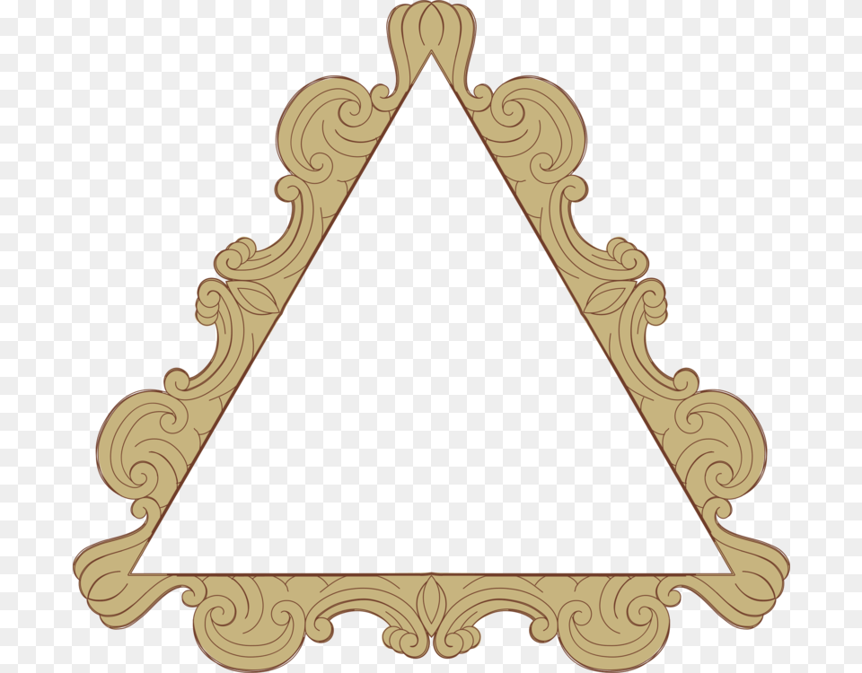 Picture Framerectanglepicture Frames Wood, Triangle Free Png