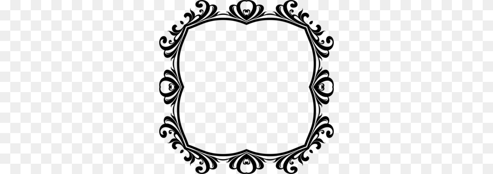 Picture Frames Black And White Computer Icons Drawing, Gray Free Png Download