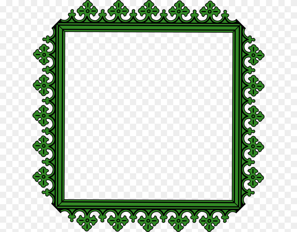 Picture Frames Computer Icons Gift Mothers Day Flower, Pattern, Green, Blackboard Free Png Download