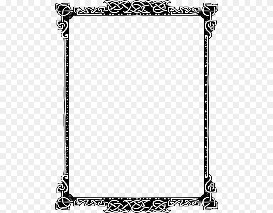 Picture Frames Medieval Ornament Illustrations Black, Home Decor, Blackboard Png Image