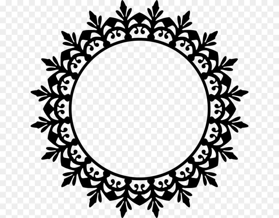 Picture Frames Window Decorative Arts Mirror Ornament, Gray Free Transparent Png