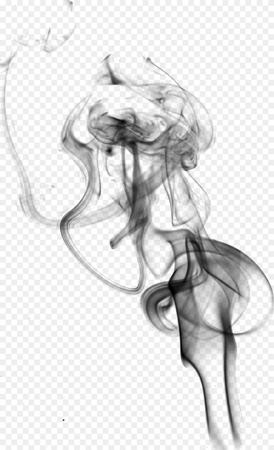 Picture Download Art Ink Mist Effect Transprent Sketch, Gray Free Png