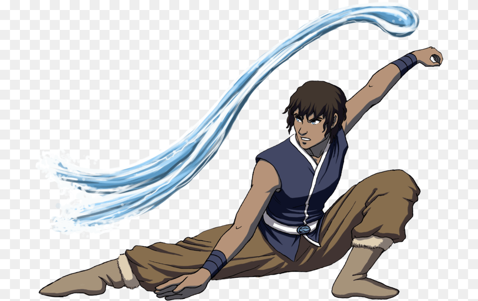 Picture Free Library Bender Drawing Water Water Bender, Book, Comics, Publication, Adult Png Image