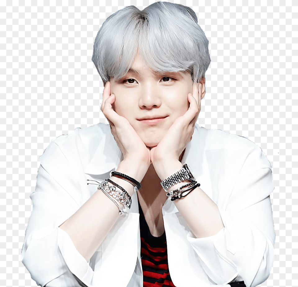 Picture Library Suga Transparent White Swag Min Yoongi Suga, Woman, Adult, Person, Female Free Png Download