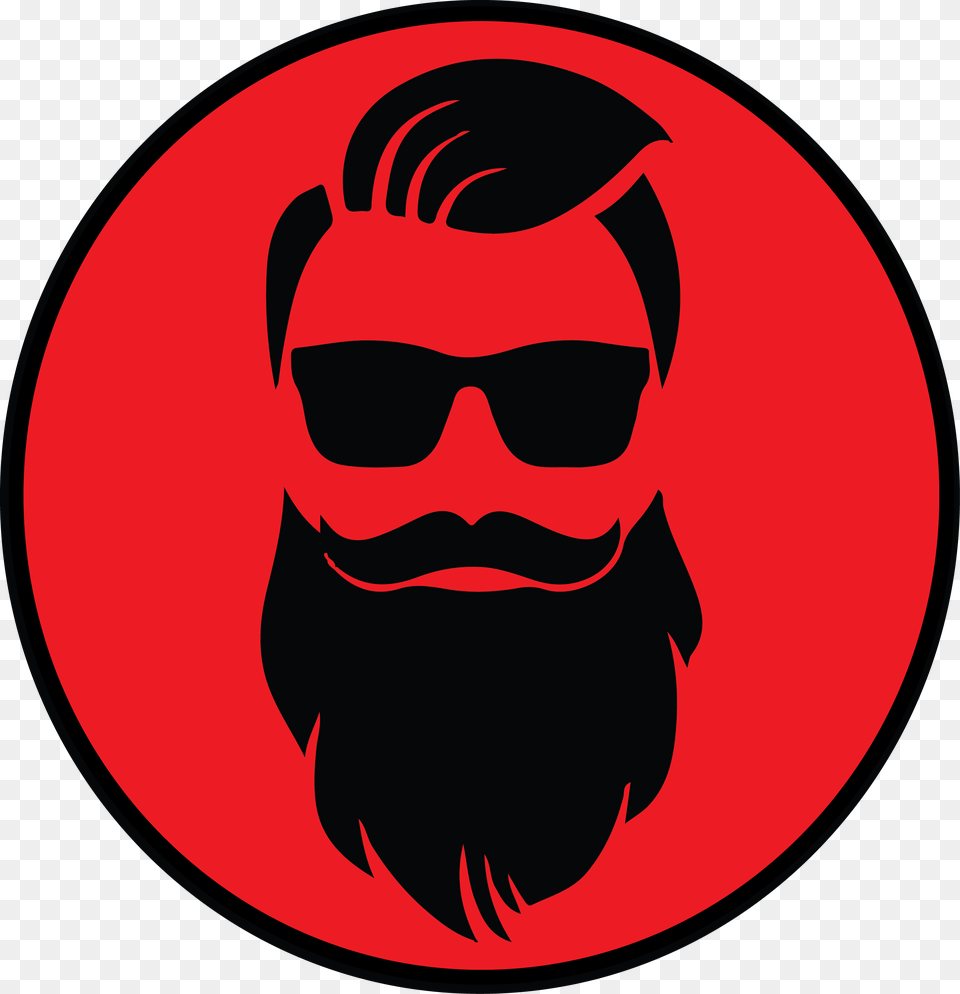 Picture Freeuse Library Beard Clipart Faceless Barber Shop Beard Logos, Accessories, Sunglasses, Logo, Female Free Transparent Png