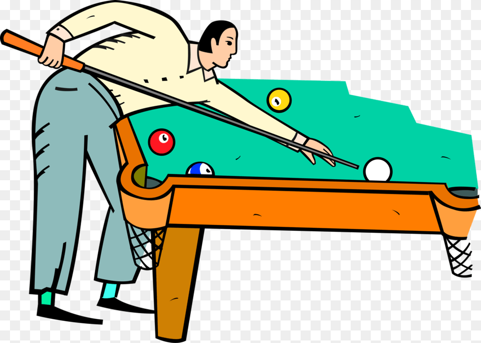 Picture Freeuse Library Playing Billiards Image Of Homem Jogando Sinuca, Furniture, Indoors, Table, Billiard Room Free Png