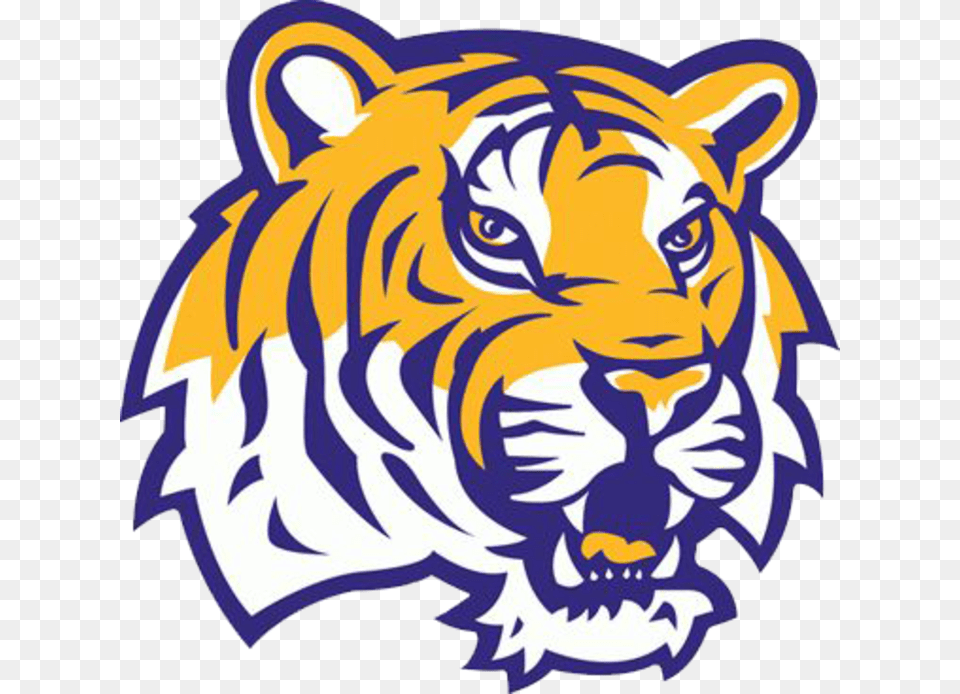 Picture Freeuse Library The Holgate Tigers Scorestream Lsu Tigers Head Logo, Animal, Mammal, Tiger, Wildlife Free Transparent Png