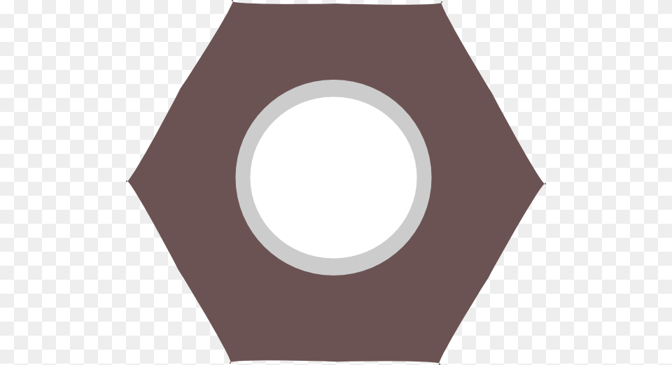 Picture Freeuse Nut Clip Art At Clker Com Vector Hex Nut With Transparent Background Free Png Download