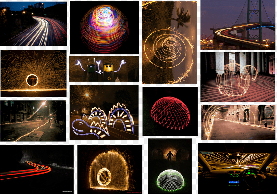 Picture Gcse Photography Lighting Mood Board, Art, Collage, Light, Road Png Image