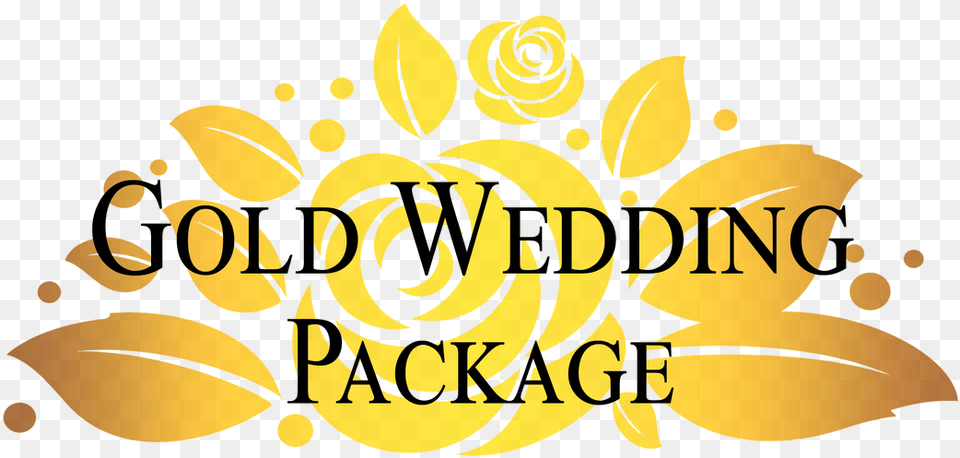 Picture Gold Wedding Package, Art, Graphics, Floral Design, Pattern Free Png Download
