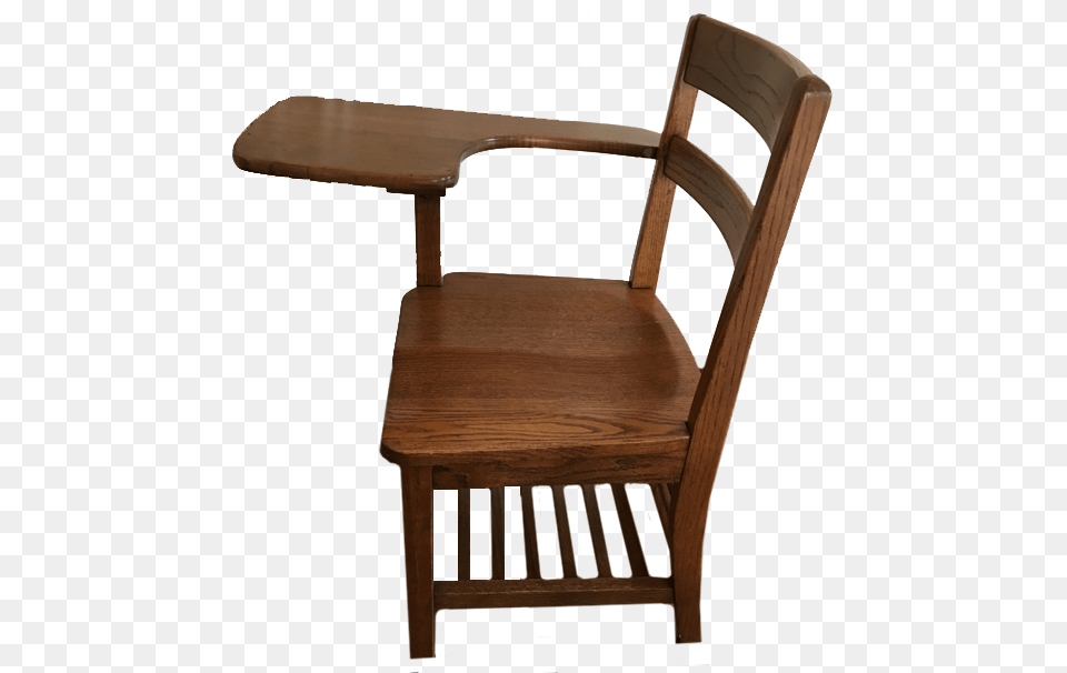 Picture High School Desk, Chair, Furniture, Wood, Armchair Free Png Download