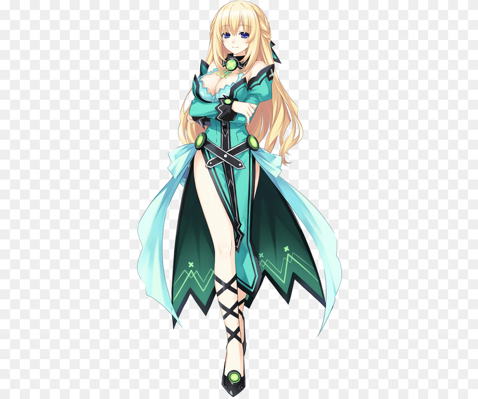 Picture Hyperdimension Neptunia Victory Vert, Adult, Publication, Person, Female Free Png Download