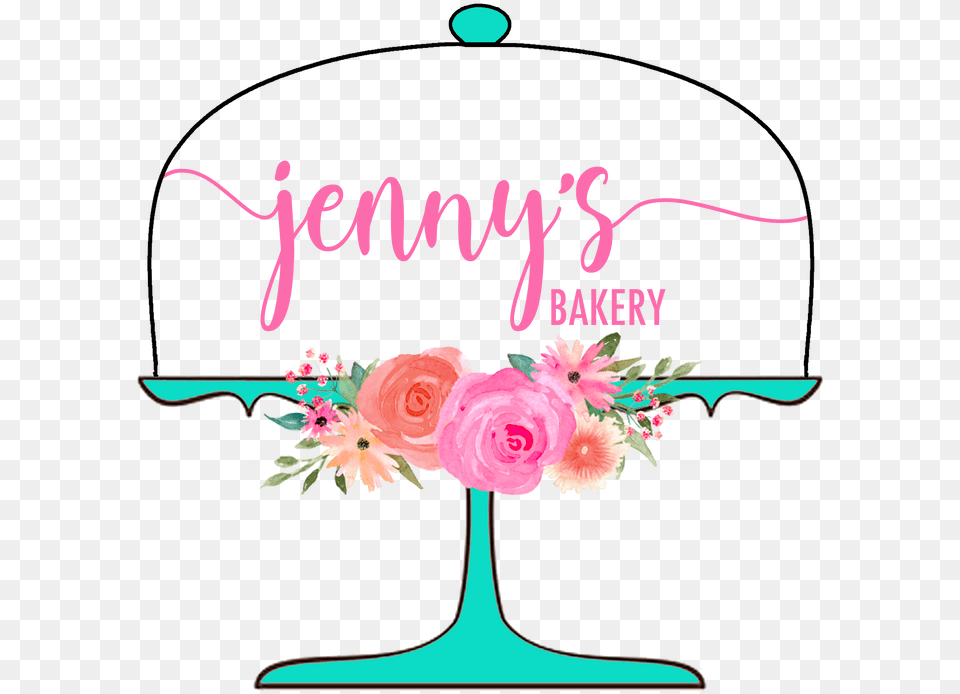 Picture Jenny39s Bakery Logo, Rose, Plant, Person, People Free Transparent Png