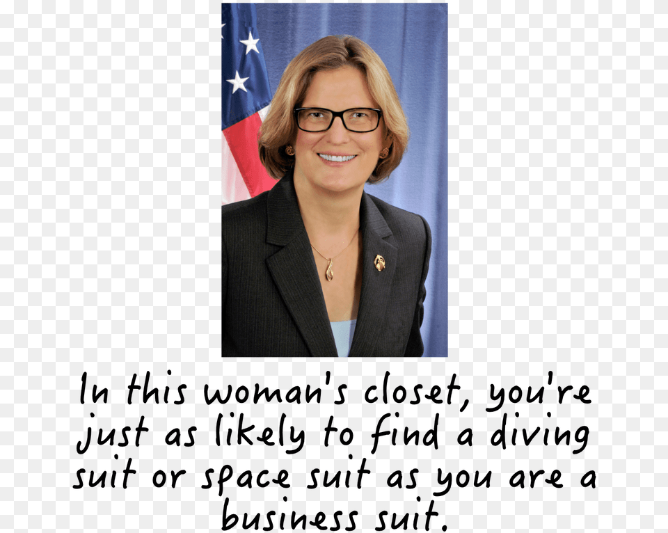 Picture Kathy Sullivan Astronaut, Woman, Jacket, Head, Photography Free Png